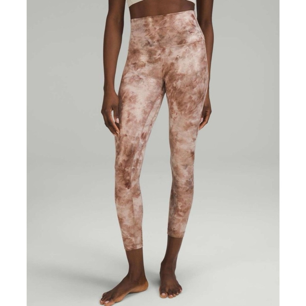 PLUS SIZE LULULEMON ALIGN METALLIC LEGGINGS